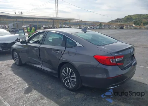 2021 Honda Accord Hybrid z USA, uszkodzony, nr VIN 1HGCV3F1XMA018300